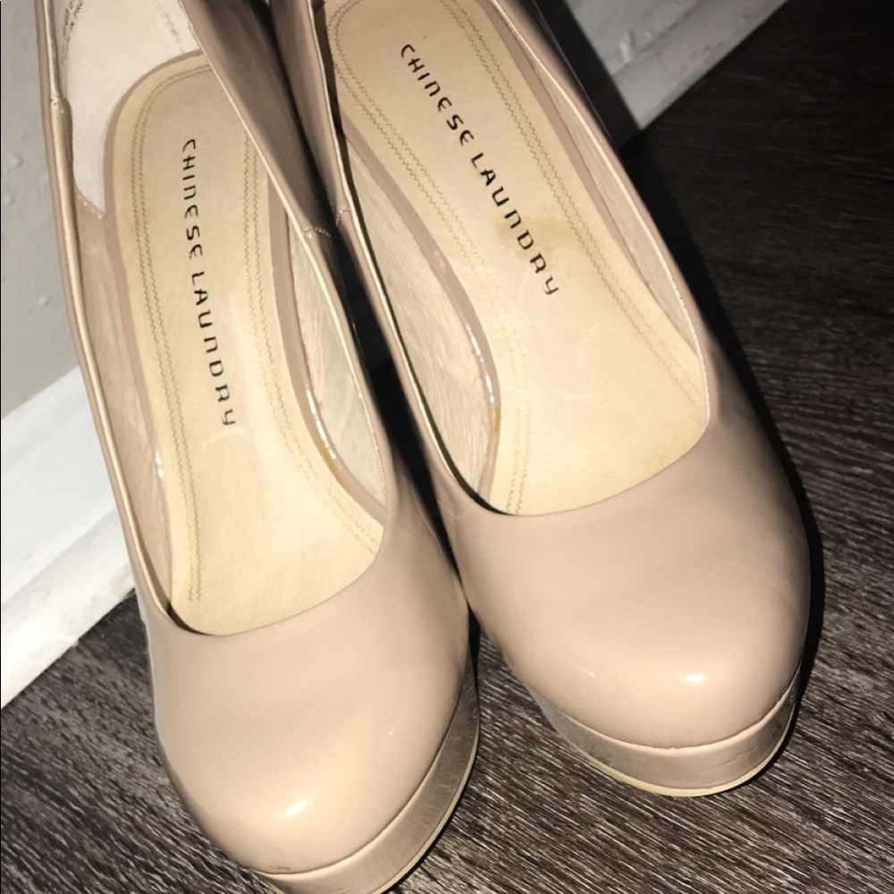 Nude heels
